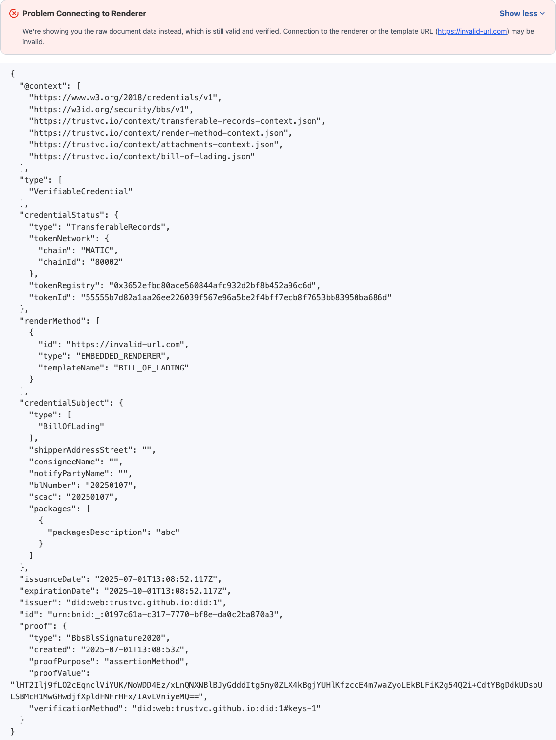 Fallback Renderer